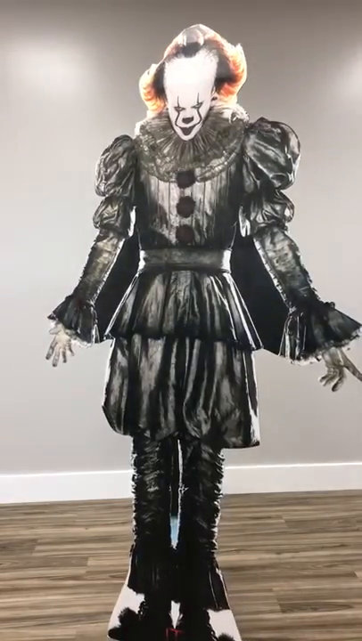 76'' Pennywise IT Chapter 2 Cardboard Standup