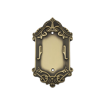 Victorian Blank Wall Plate