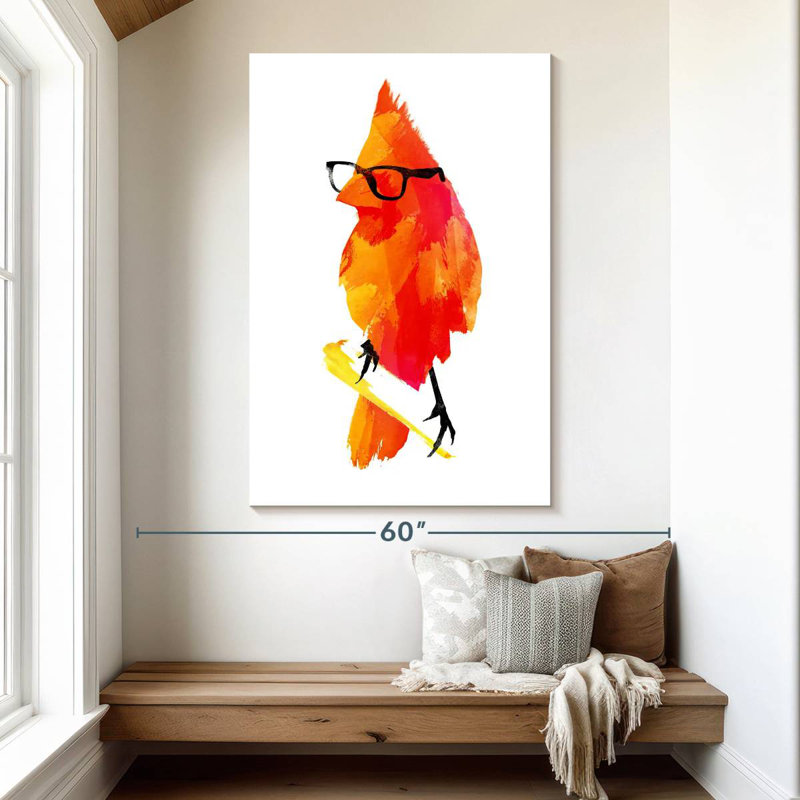 Brampt Punk Bird, 51" H x 34" W