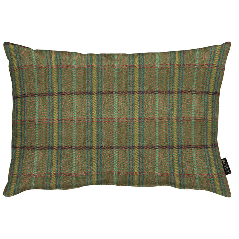 Loft Style Square Cushion, 35cm x 45cm, Rectangular, Green
