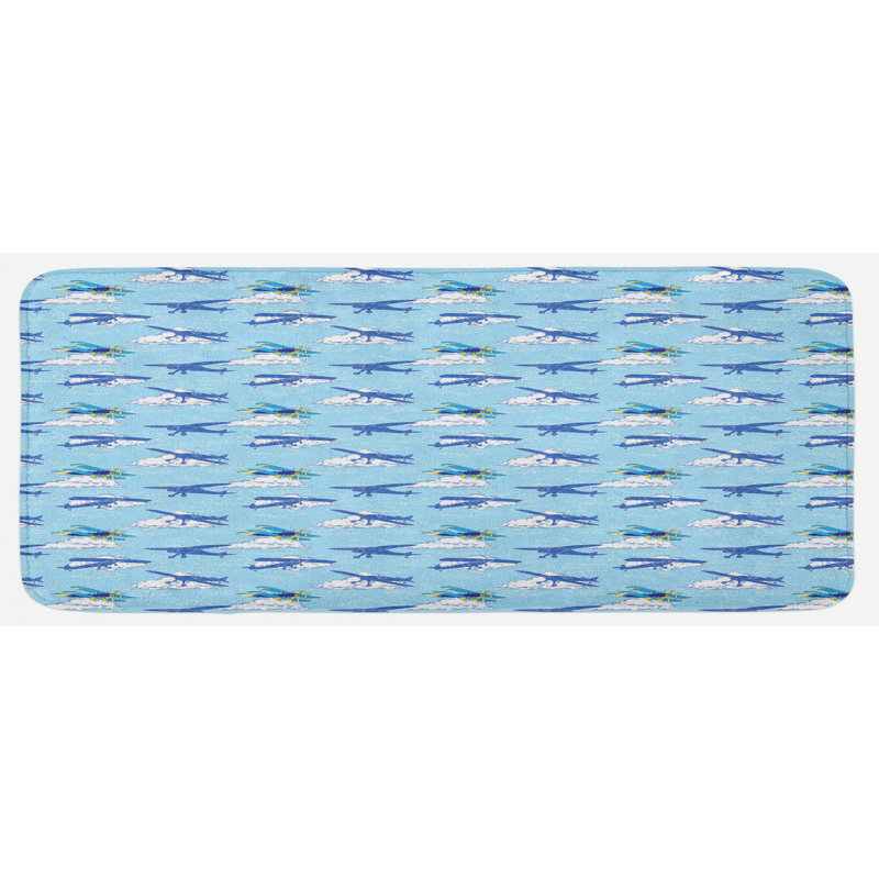 Tapis de cuisine avion