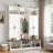 Hall Tree With Bench, Top Cubbies, Bottom Storage Space, Cabinets And Hooks-1678683083