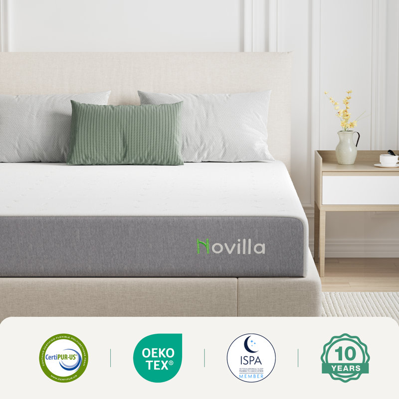 Novilla 8'' Gel Memory Foam Mattress, Full