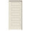 Porte standard intérieure moulée en bois manufacturé à panneau massif