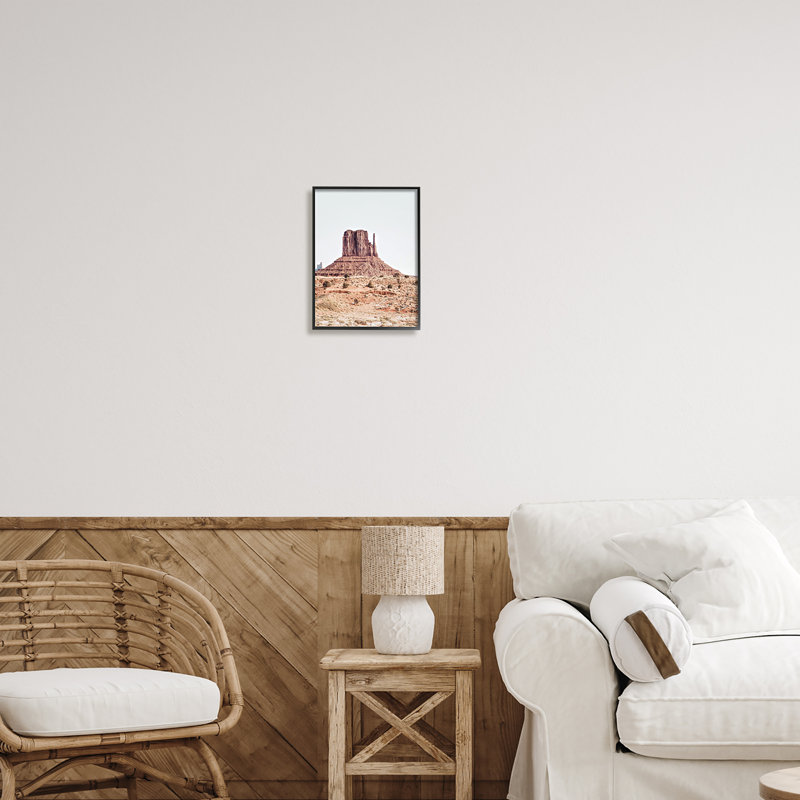 "Stupell Industries Desert Mesa", reproduction d'art sur toile par Sissi et Seb, H 14 po x l 11 po x P 1,5 po