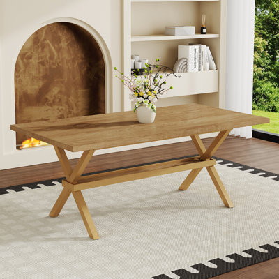 table de salle à manger en X