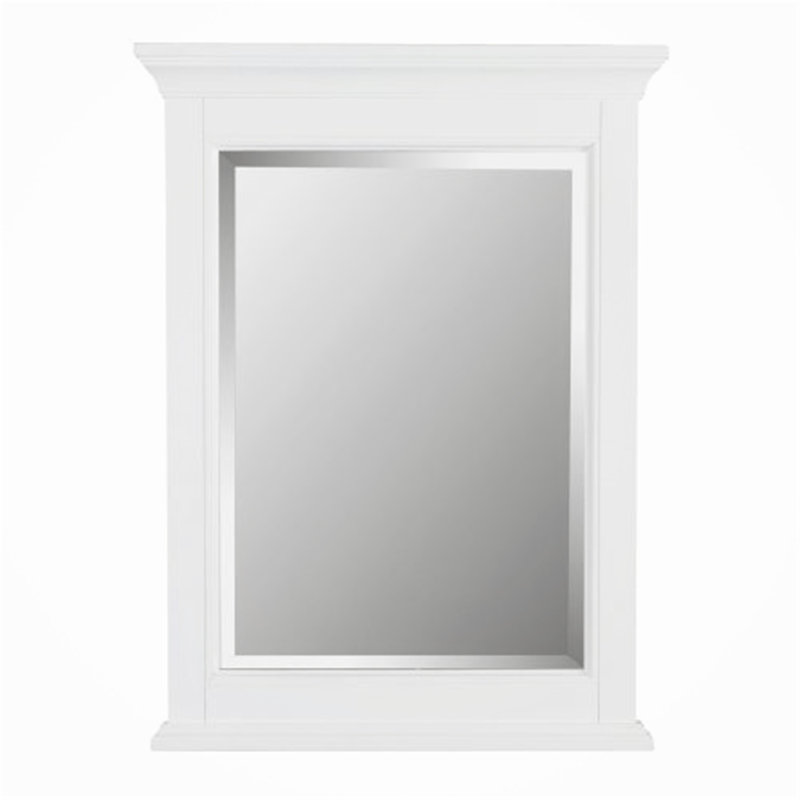 Brantley Wood Flat Wall Mirror