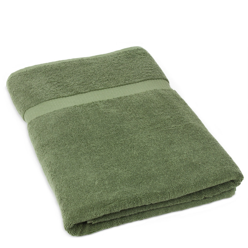 Wellston Super Plush Bath Towel, Moss