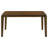 Nenita 59-inch Rectangular Wood Dining Table Dark Brown
