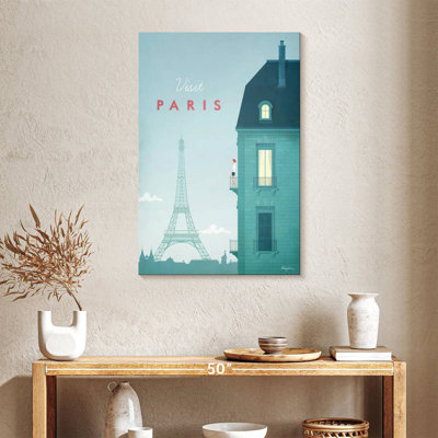 Aime Paris Vintage Travel Poster