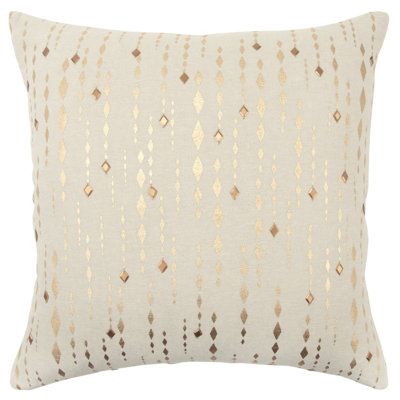 Geometric Cotton Throw Pillow