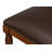 Camile 19'' H Performance Fabric Upholstered Walnut Parsons Chair