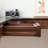 Corner solid wood desk-2092445117