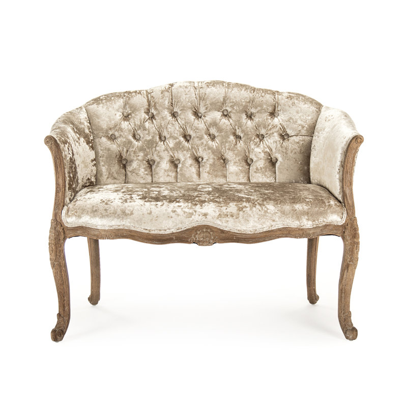 Velvet Loveseat