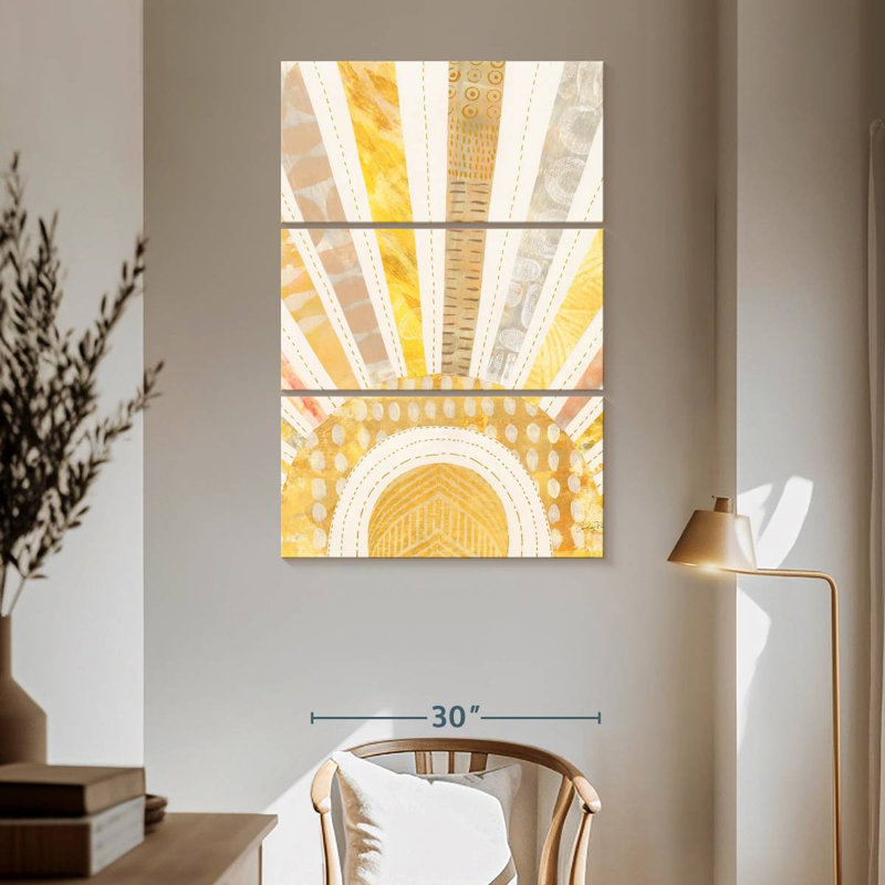 Oberle Boho Sunshine I, 65" H x 42" W