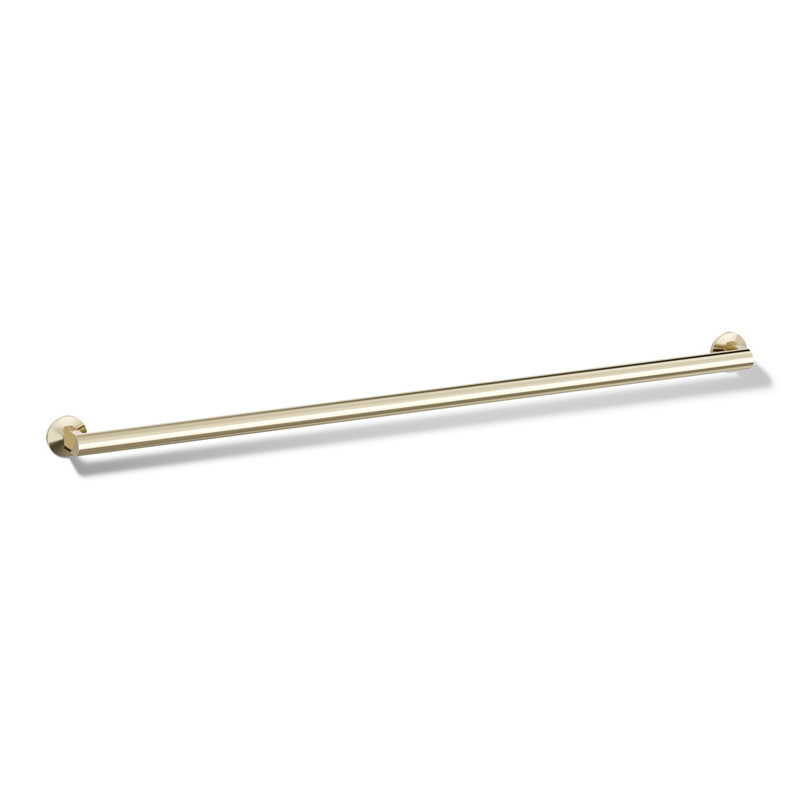 Components In Grab Bar, 42" W, Vibrant French Gold