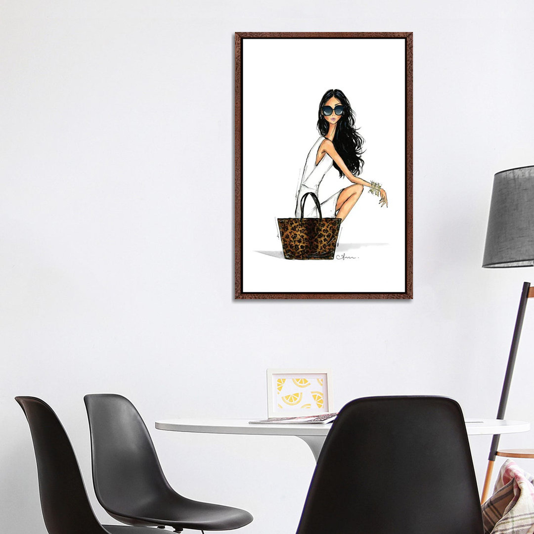 Leopard Tote von Anum Tariq - Giclée auf Leinwand in der Galerie