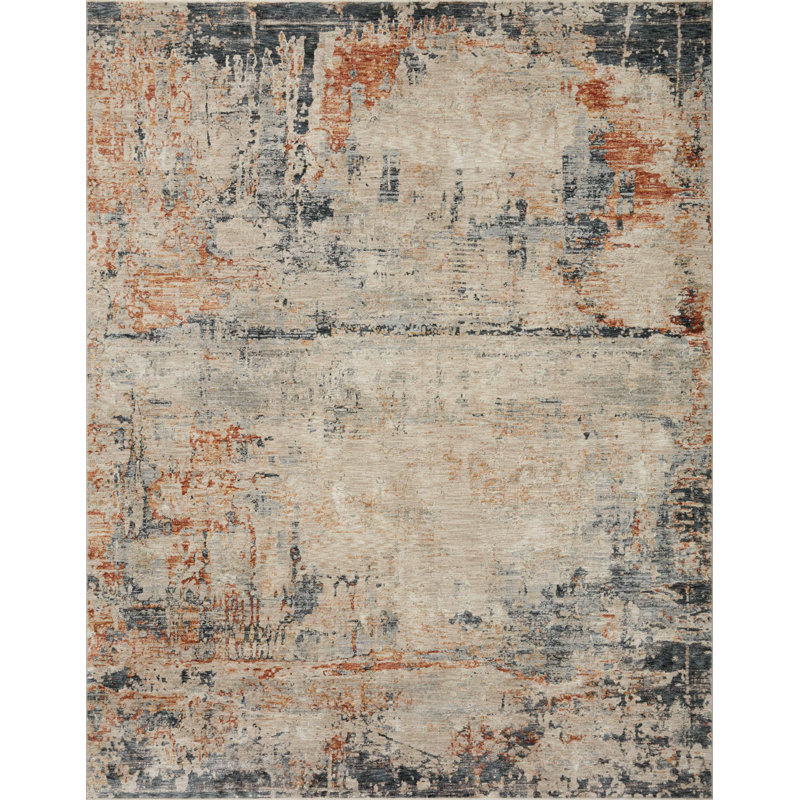 Kanesha Abstract Indoor Rug, Rectangle 9'3" x 12'10"