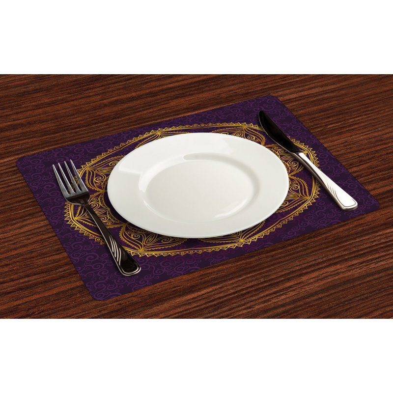 Knoxville Mandala Lace Like Circular Placemat