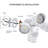 LED Flood Security Lights Dusk to Dawn, 3 Lighting Modes 3000K Warm White