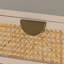 Grande table de chevet Brooks - albâtre mat