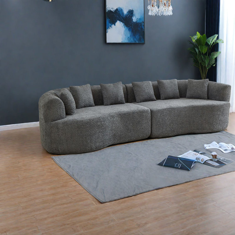 Canapé modulaire en chenille 111,5 pouces Compression Cloud