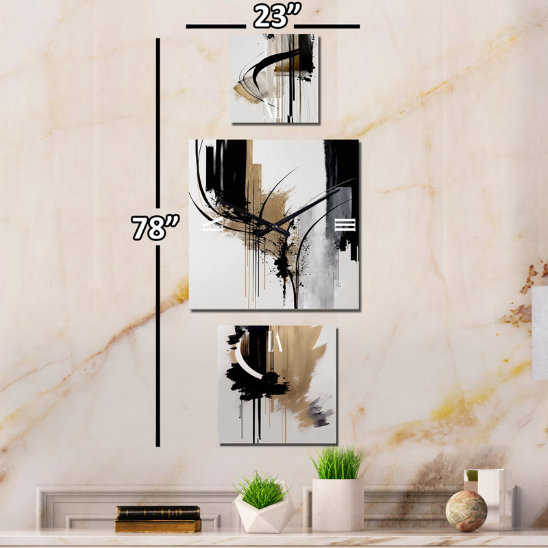 Ladonna Metal Wall Clock
