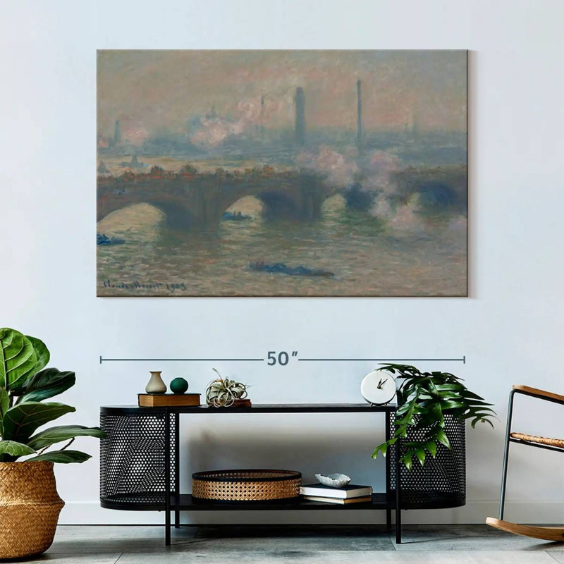 Lilie Waterloo Bridge, 34" H x 51" W