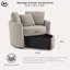 Chaise de rangement Bennet 48 po-116661538