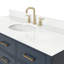 Ensemble de meuble-lavabo simple mural 54,25 "Macmullin-1191661090