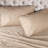 Imperia Cotton Blend 600 Thread Count Dash Stitch Embroidered Hem Deep Pocket Sheet Set-1373525028-1373525032