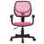 Pink is out of stock selected