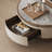 Italian light luxury round lift coffee table