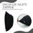 Fabdivine Premium Solid Cushion Cover – Elegant & Durable, Black-109666266