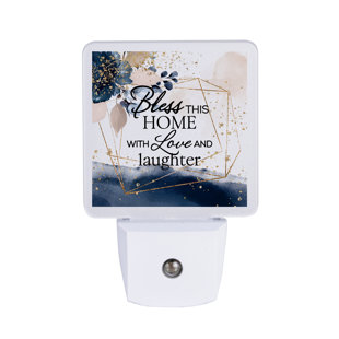 Éclairage de nuit bless this home
