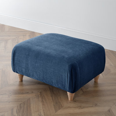 Charlotte-Ann Soft Touch Square Footstool