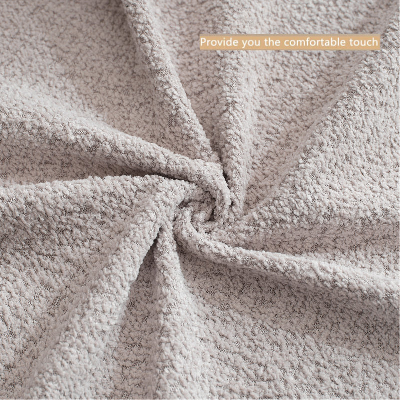 Canapé en L 140 po Modern Minimalist, Gris