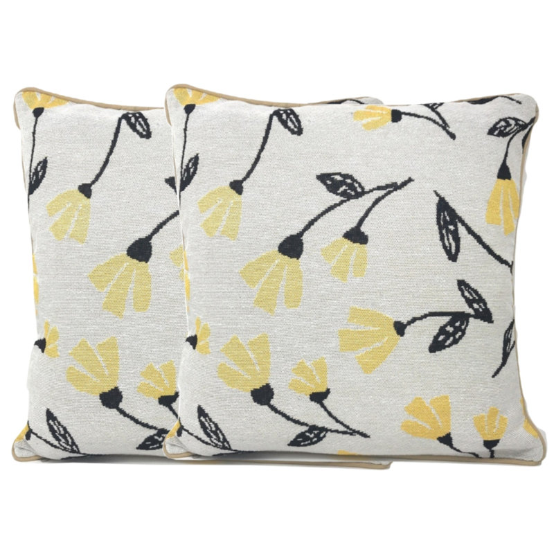 Floral Pillow Cover