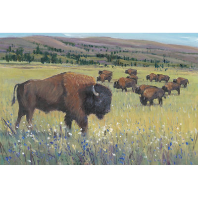 Animals Of The West I by Timothy O' Toole - No Frame Painting on Canvas