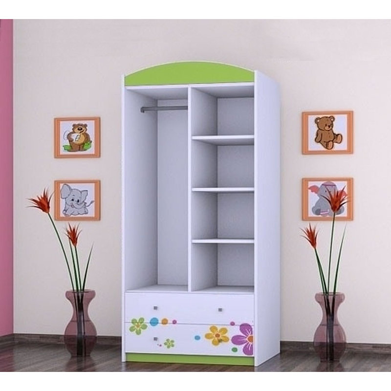 Witten 2 Door Wardrobe, Green