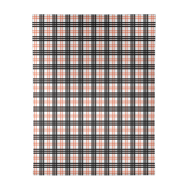 Plaid Indoor Rug, Rectangle 8' x 10'
