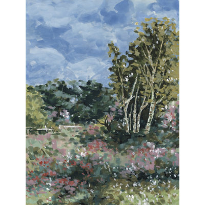 Tameer Mosaic Meadow I by Melissa Wang - Wrapped Canvas Print