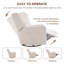 Tucker 32.8" Wide Chenille Upholstered Swivel Glider Recliner-1136085453