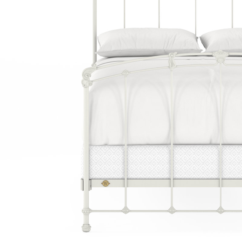 162 Cottage Bed | Complete Standard, Matte White, Full