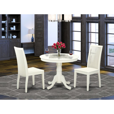 Benita - Rubberwood Solid Wood Dining Set