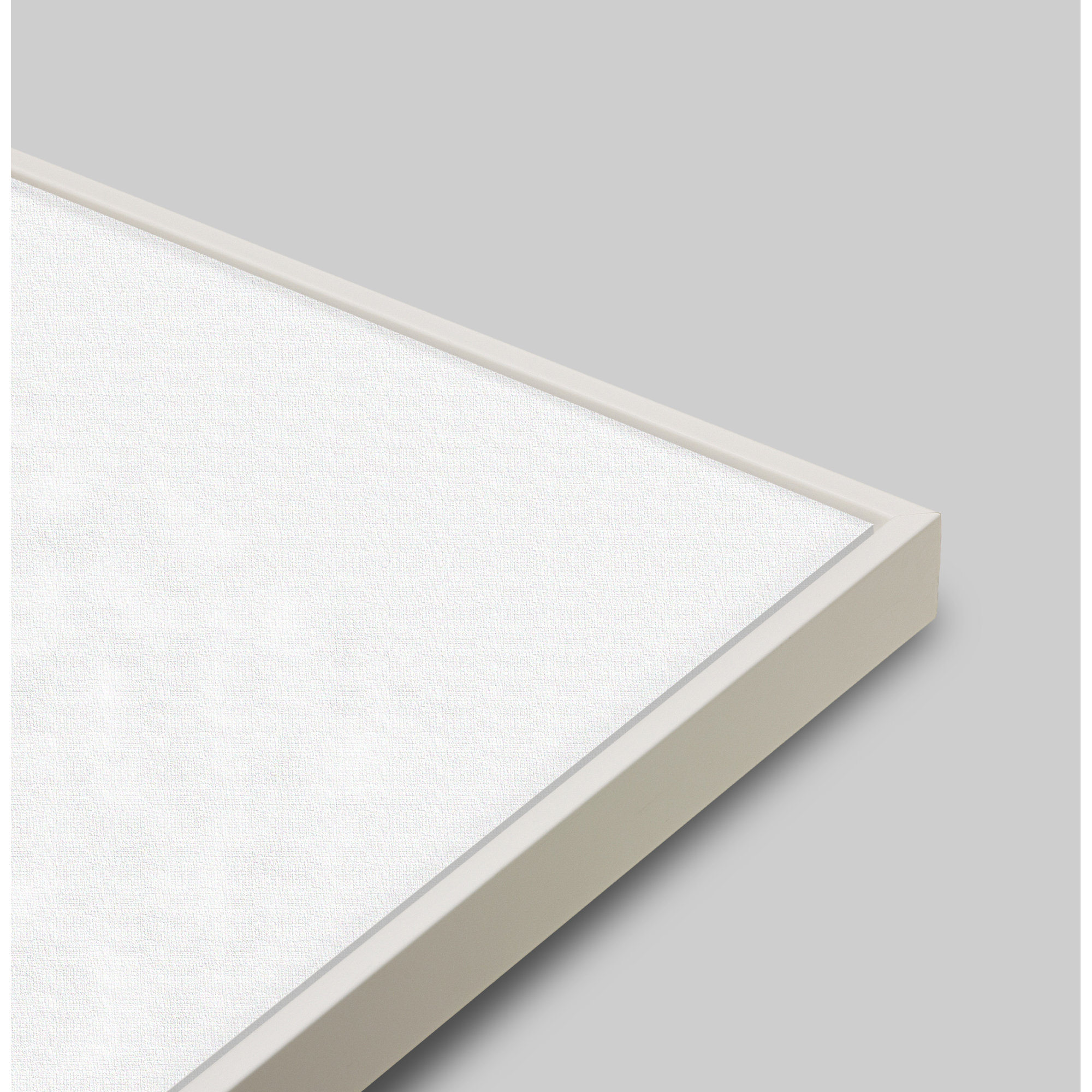 Chairs. Set Of 5 by Jeff Jackson, White Single Picture Framed Canvas, 24" W x 24" H