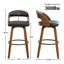 Ensemble de 3 tabourets de bar et de comptoir pivotants en cuir Jacobson-1383441939-1383441933