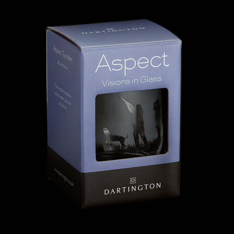 Dartington Crystal Aspect Golf 350ml Drinking Glass