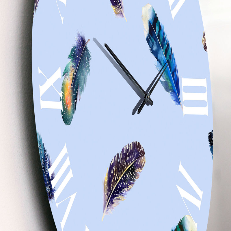 Horloge murale bohème et éclectique Boho, Petit