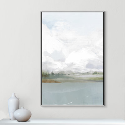 «All Shore - Floater Frame», reproduction d'art sur toile